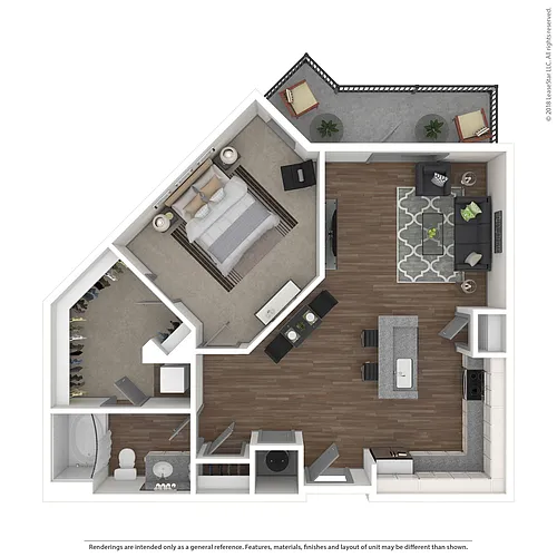 Floor plan A1D