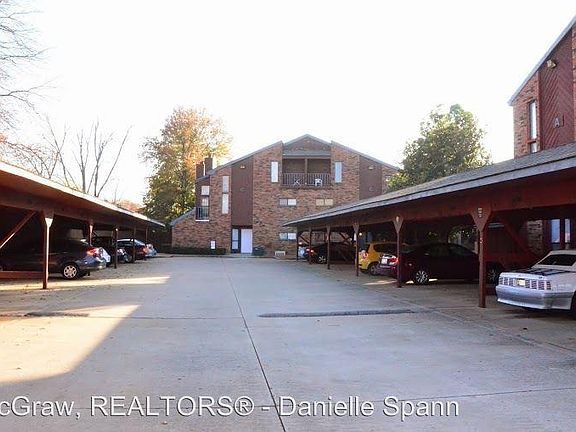 View of assigned covered parking