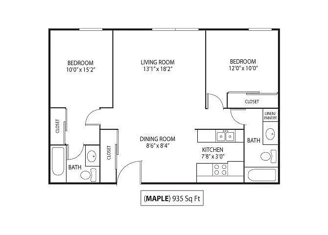Floor plan Maple