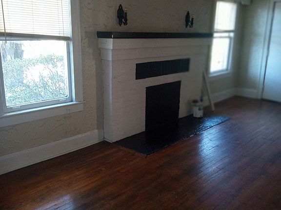 Living room facing north,original 1928 candelabras above fireplace