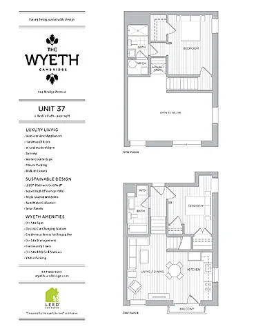Floor plan Two Bedroom
