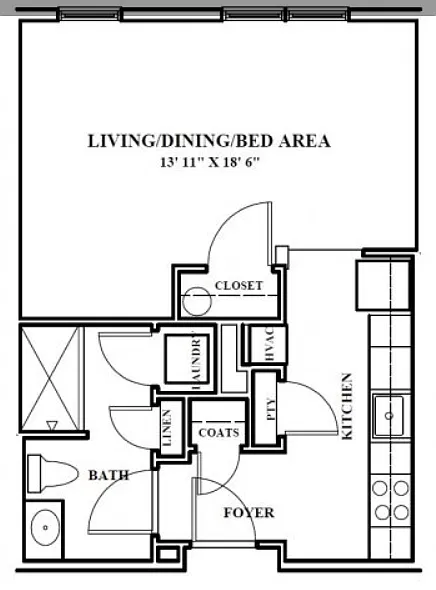Floor plan Cornell