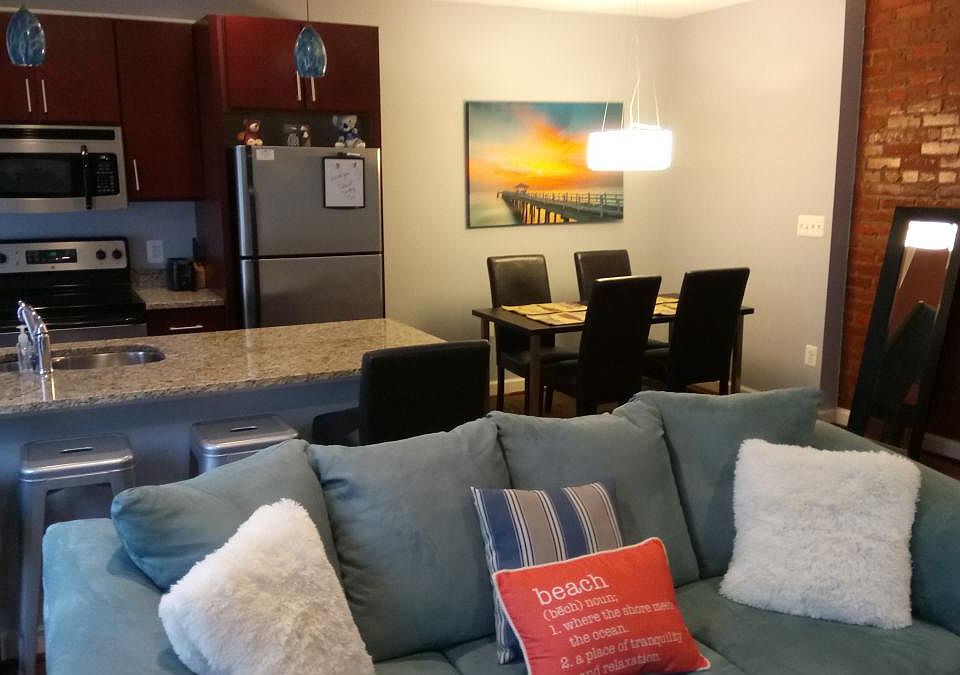 Living Room and Kitchen