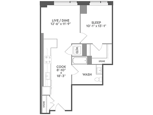 Floor plan A3b