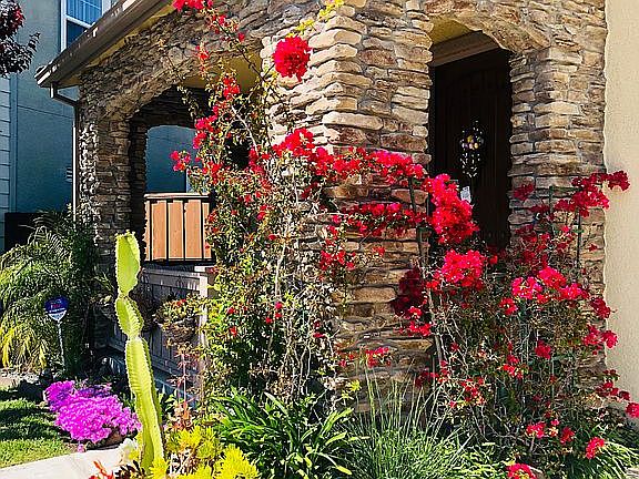 Romantic Stone Entrance