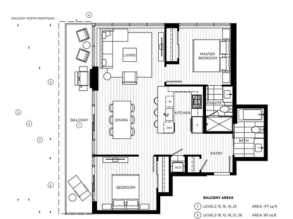 5th image of 823 Carnarvon St #2402