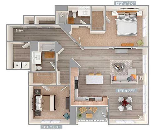 Floor plan B15-1335
