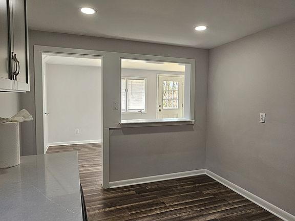 View from Kitchen to Sunroom