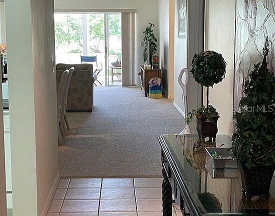 Front Entry to Living Area (Previous Photo with Carpet)