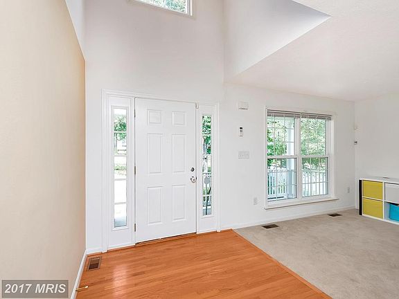 Foyer with Gleaming Hardwood Floors