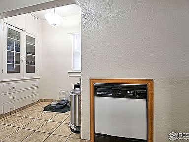dishwasher in kitchen