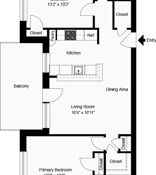 Two bedroom two bath Two bedroom two bath