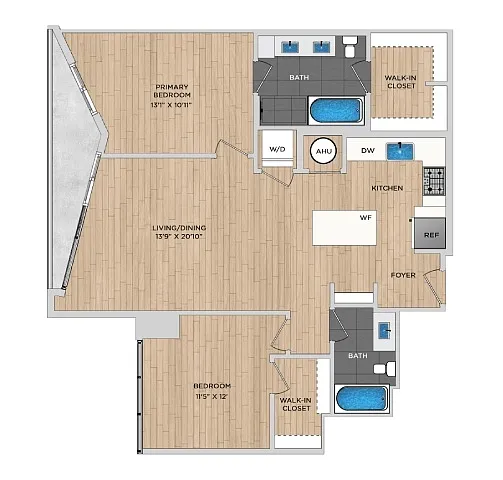 Floor plan B21