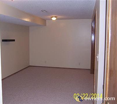 Two finished areas in basement