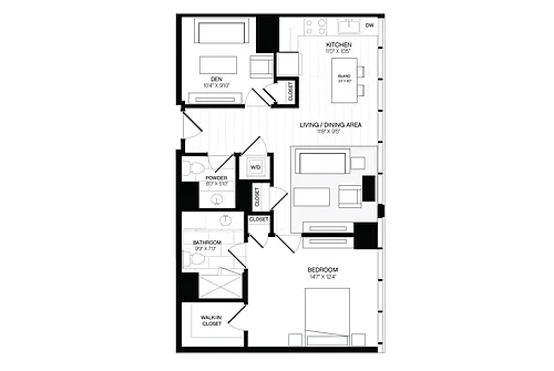 Floor plan A14