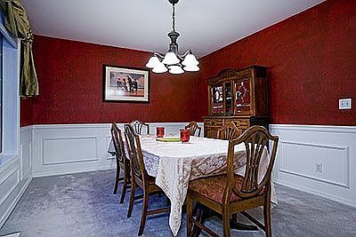 Dramatic Dining Room