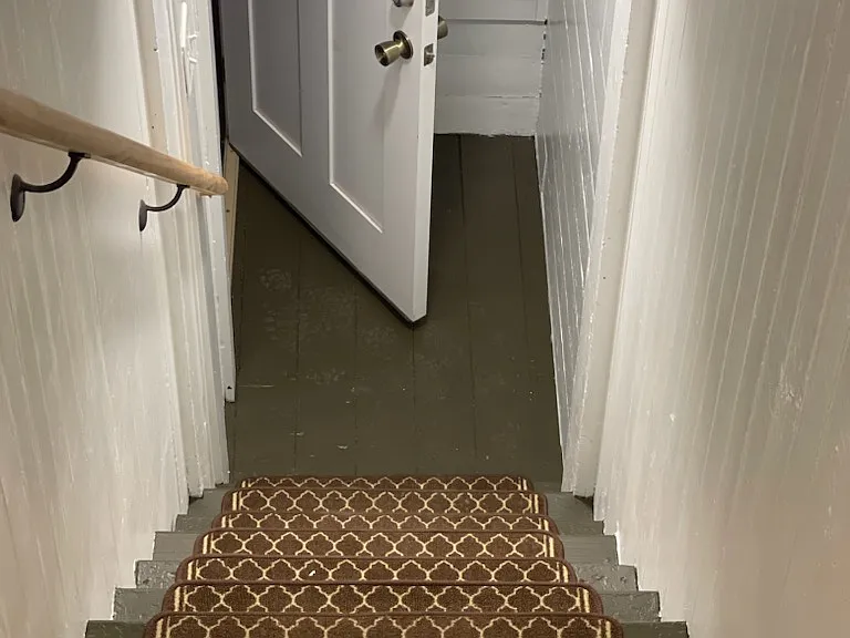 Stairs to upstairs apartment