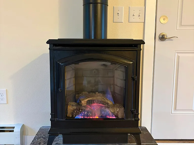 Gas fireplace