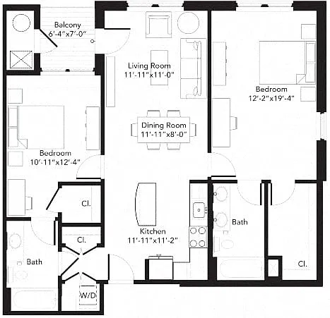 Floor plan B6