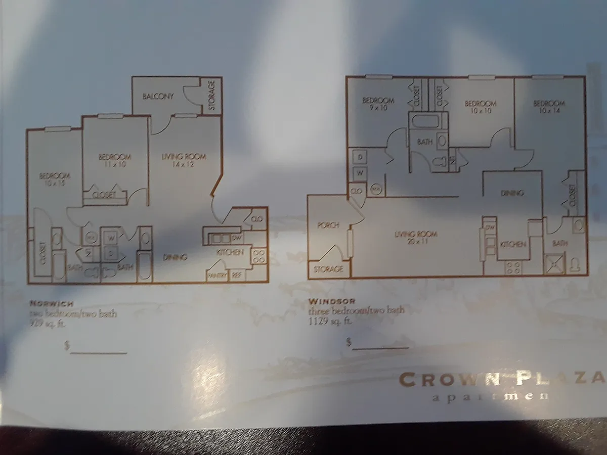 Floor plan Windsor
