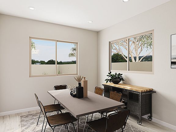 Calderwood Plan 4504 Dining Rendering