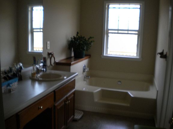 Master Bath w/Double Vanity & Garden Tub