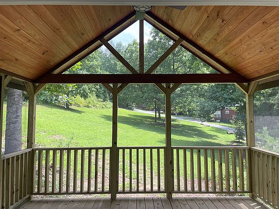 View of field from cabin