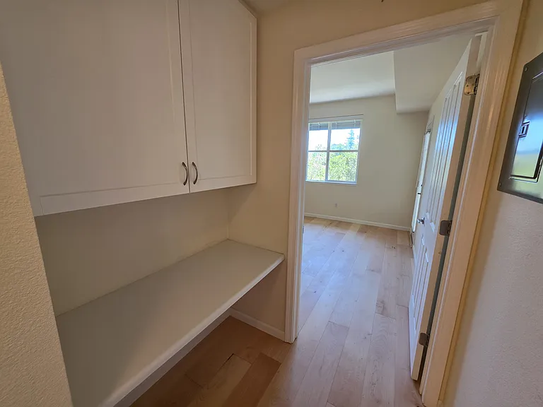 hallway to bedroom