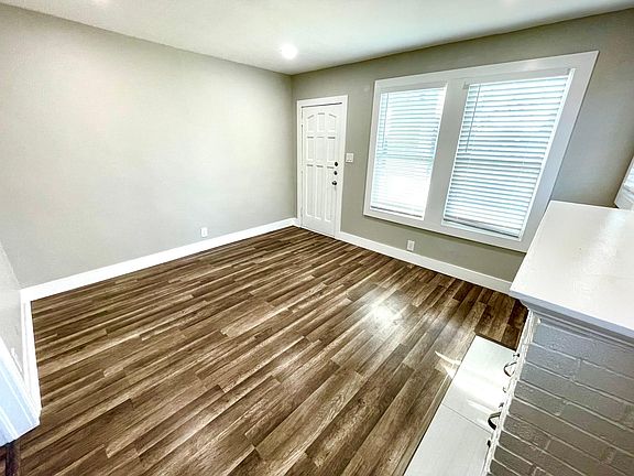 Living room leading to front porch