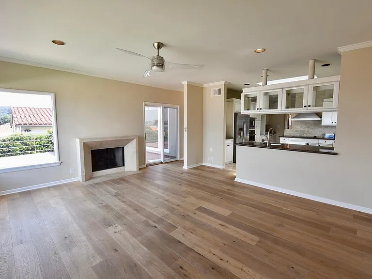 Family room & kitchen