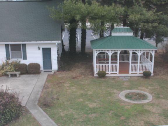 Gazebo with privacy
