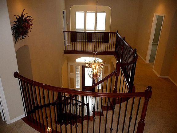 Dramatic stairs from above