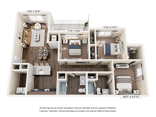 Floor plan The Parkway