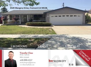4549 Margery Dr, Fremont, CA 94538