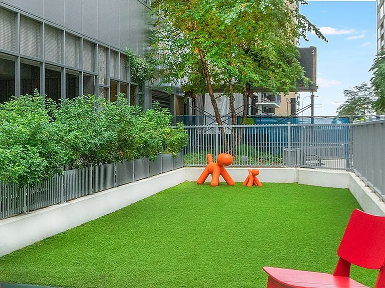 Doggy play area just steps away from your home