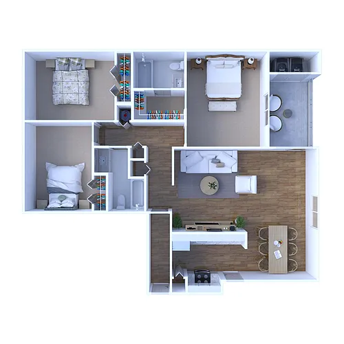 Floor plan 3 Bedroom