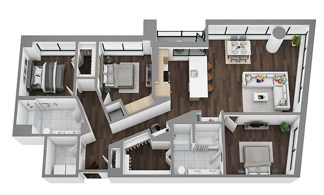 Floor plan T