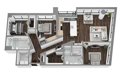 Floor plan T