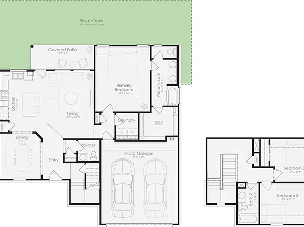 The Madrone Plan, Anthem Cottages