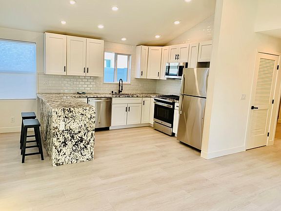 Kitchen from living room