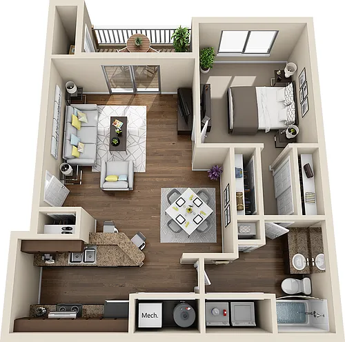 Floor plan The Ashton