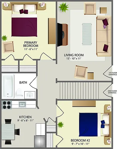 Floor plan Lexington Reserve
