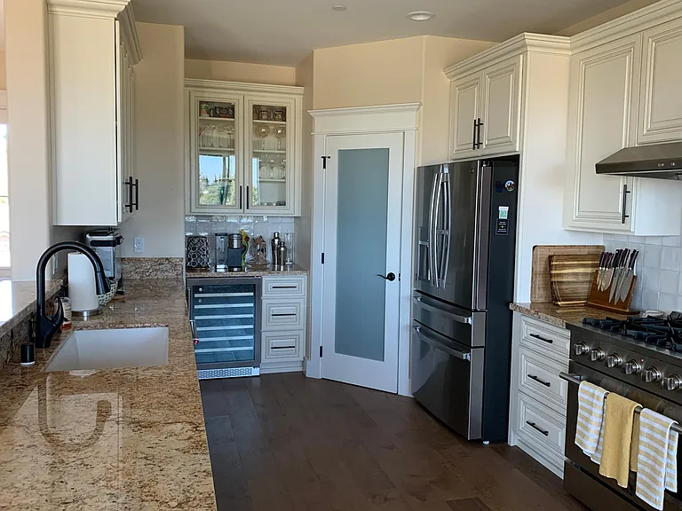 Wine cooler, pantry and fridge