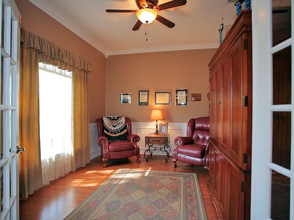 Office with French Doors