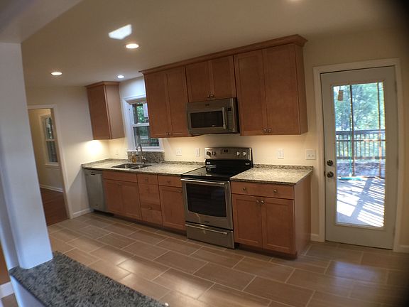 New kitchen granite cabinets