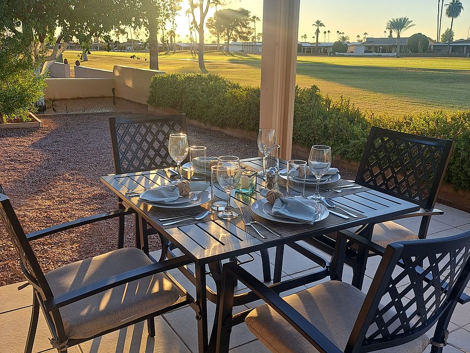 Beautiful sunset dining!