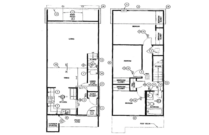 Floor plan 3 Bedroom