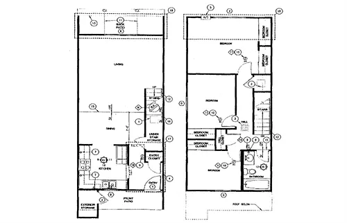 Floor plan 3 Bedroom