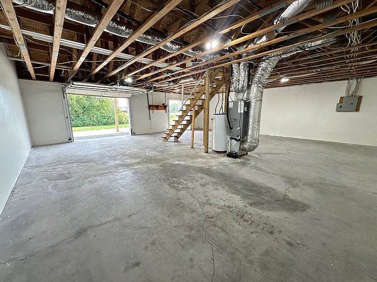 2 car garage capacity and storage