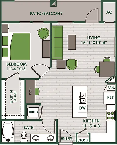 Floor plan A2e